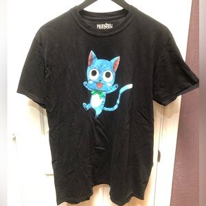 Fairytail Happy cat shirt